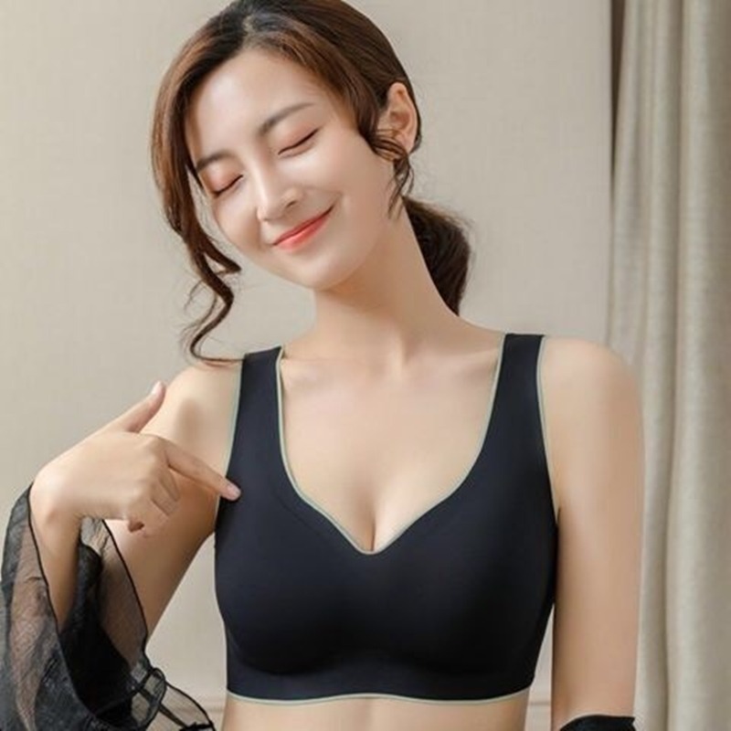 【JDUDS】乳膠內衣零觸感 背心/排扣 無痕無鋼圈 文胸集中聚攏運動睡眠-規格圖9