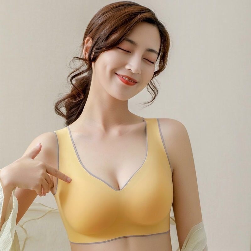 【JDUDS】乳膠內衣零觸感 背心/排扣 無痕無鋼圈 文胸集中聚攏運動睡眠-規格圖9