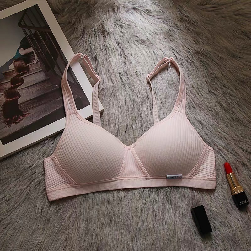 【JDUDS】簡約螺紋少女內衣 學生無鋼圈內衣 素色無鋼圈內衣 螺紋內衣 裸感膚觸無痕 無鋼圈內衣-規格圖9