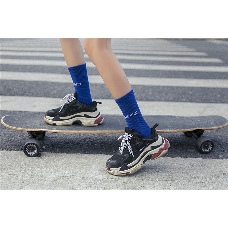 【JDUDS】女款潮流字母長襪 中筒襪 長襪 潮流單品 流行 女襪 潮流襪 襪子-細節圖8