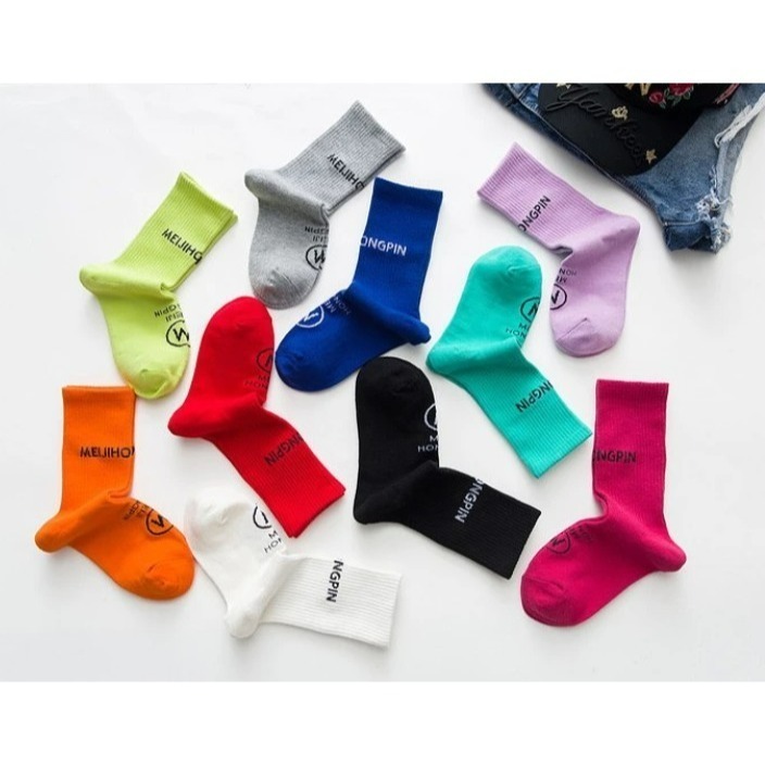 【限時購】【JDUDS】女款潮流字母長襪(1組5雙) 中筒襪 長襪 潮流單品 女襪 潮流襪 襪子-規格圖10