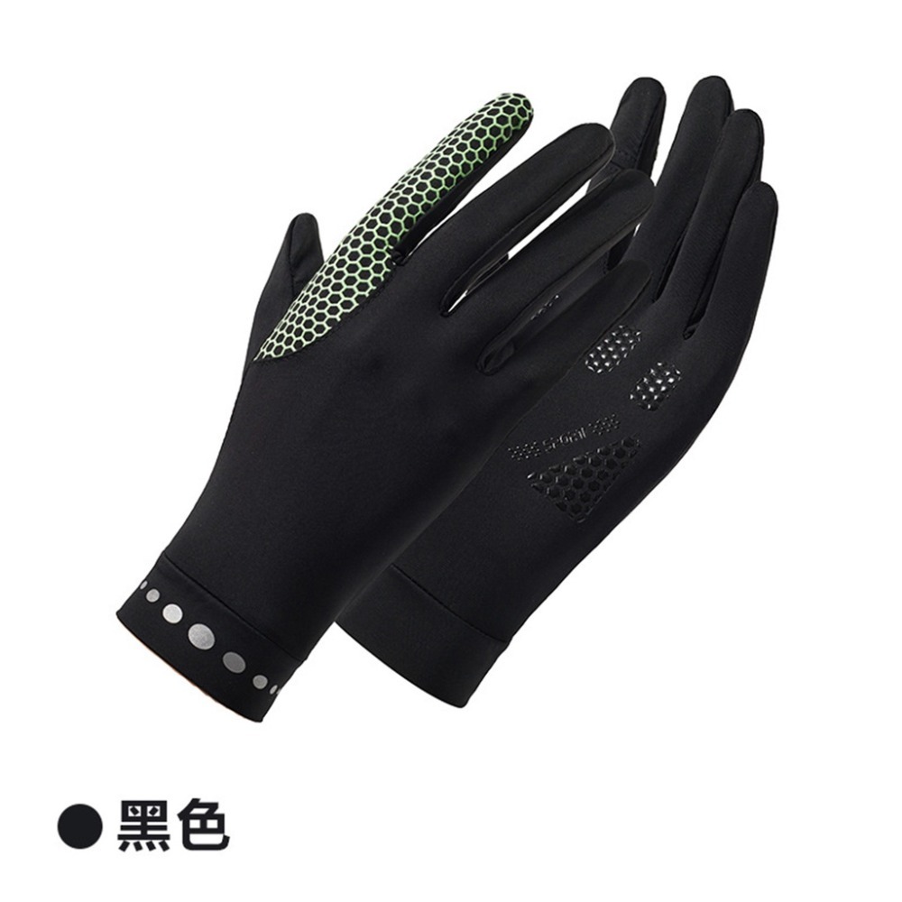 【JDUDS】輕薄冰絲觸瓶防曬手套 透氣露指防滑手套 機車手套 機車防曬手套 運動手套 露趾防滑-規格圖8