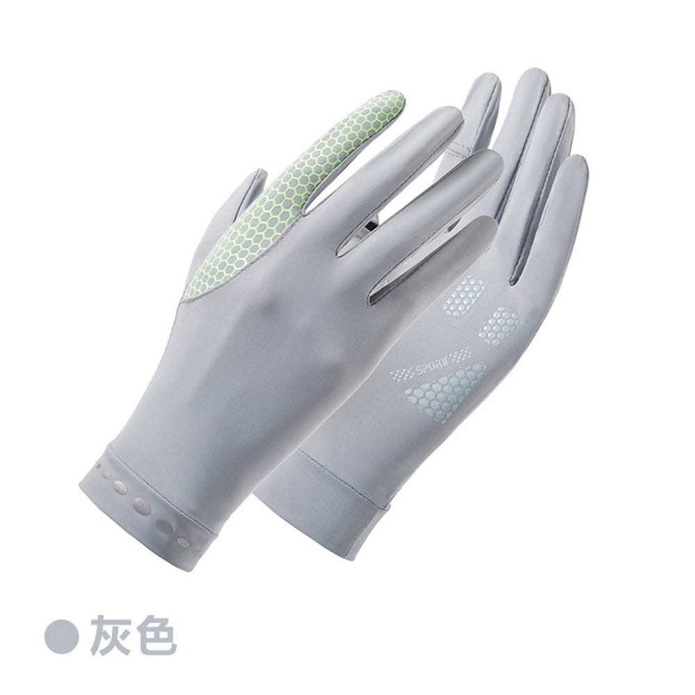 【JDUDS】輕薄冰絲觸瓶防曬手套 透氣露指防滑手套 機車手套 機車防曬手套 運動手套 露趾防滑-規格圖8