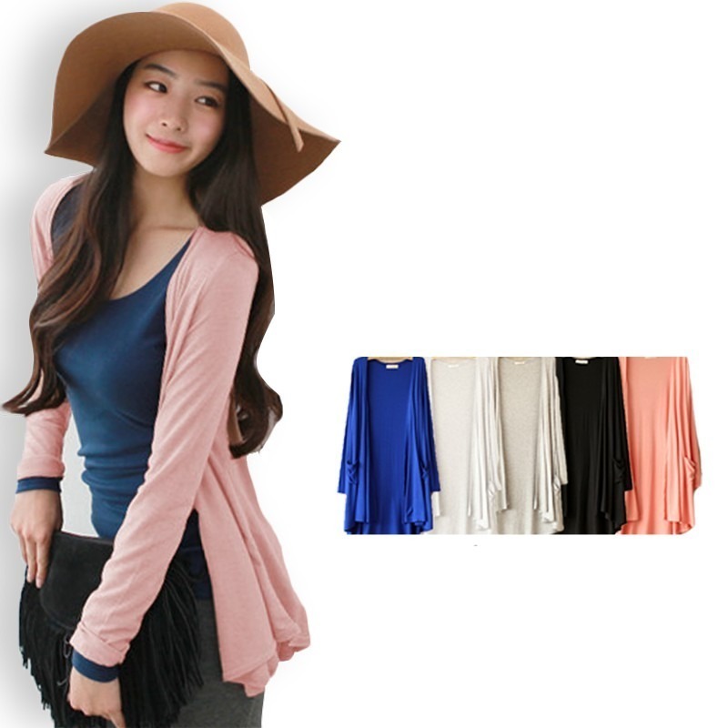 【JDUDS】口袋款莫代爾 防曬衣 中長版 防曬外套 雙口袋 空調衣 薄外套 批發 商家-細節圖2