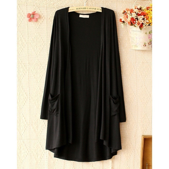 【JDUDS】口袋款莫代爾 防曬衣 中長版 防曬外套 雙口袋 空調衣 薄外套 批發 商家-細節圖8