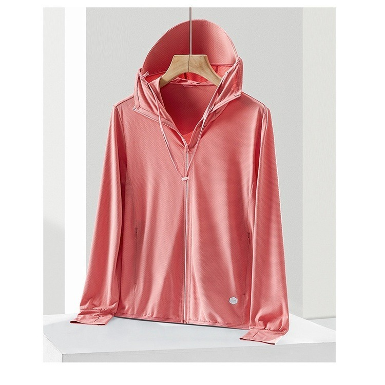 【JDUDS】男女冰絲涼感防曬外套 外套 防曬外套 遮陽 連帽外套 情侶裝 男外套 女外套-細節圖2