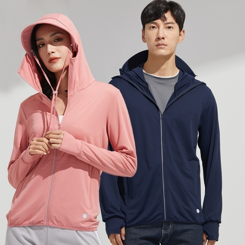 【限時購】【JDUDS】男女冰絲涼感防曬外套 外套 防曬外套 遮陽 連帽外套 情侶裝 男外套 女外套-細節圖6