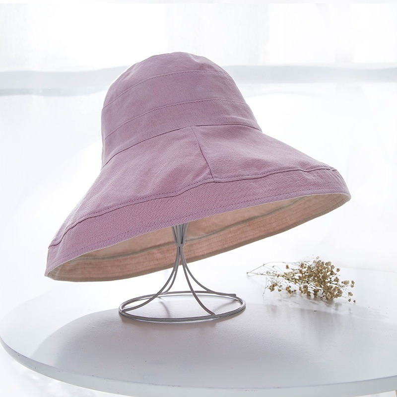 【JDUDS】雙面大邊遮陽漁夫帽 漁夫帽 遮陽帽 簡約時尚 夏天不怕曬-規格圖10