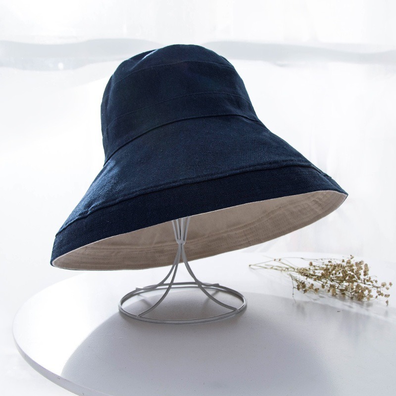 【JDUDS】雙面大邊遮陽漁夫帽 漁夫帽 遮陽帽 簡約時尚 夏天不怕曬-規格圖10