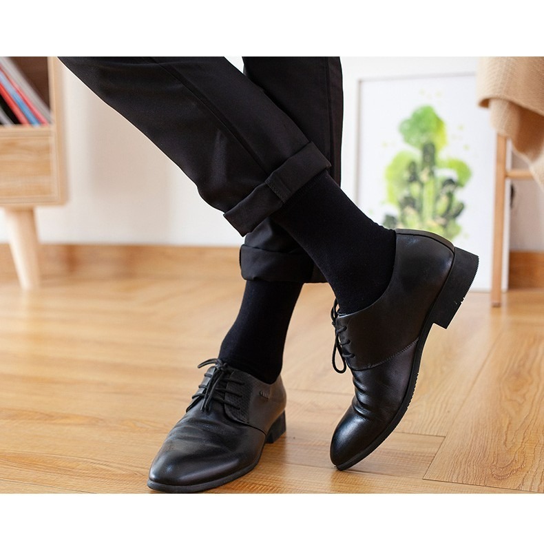 【JDUDS】男士長襪 除臭長襪 男襪 襪子 高彈力 棉質 三色可選-細節圖7