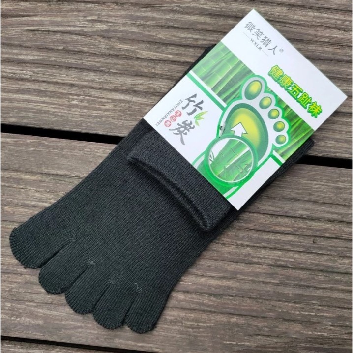 【JDUDS】五指防臭竹碳襪襪子 男襪 女襪 長襪 中筒襪 五指襪 竹炭襪 防臭襪 襪子-規格圖9