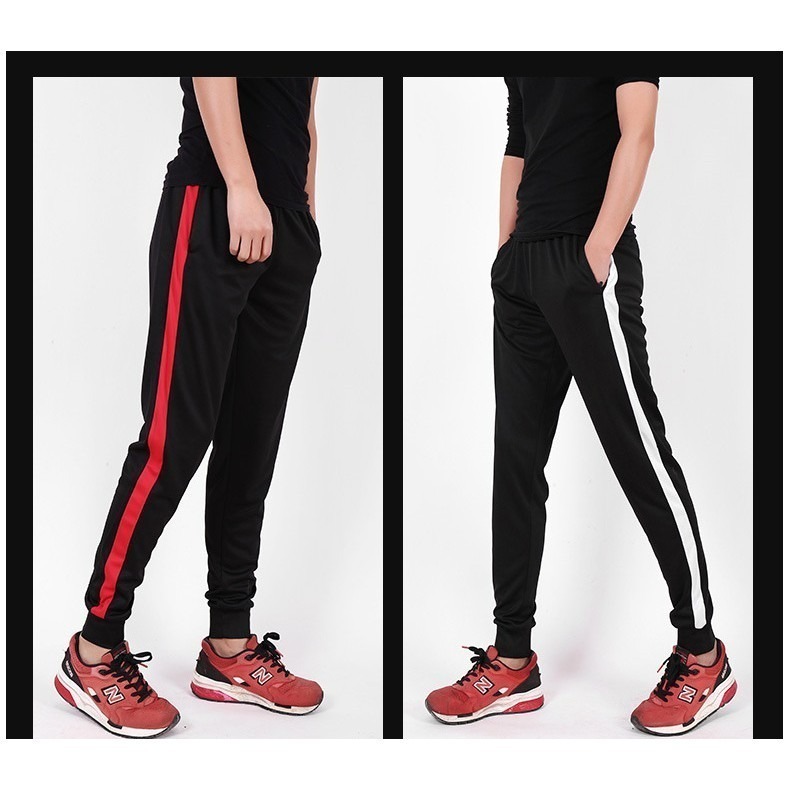 【JDUDS】透氣運動縮口褲運動褲 運動長褲 休閒褲 休閒長褲 訓練褲 慢跑褲 長褲  三色可選-細節圖2