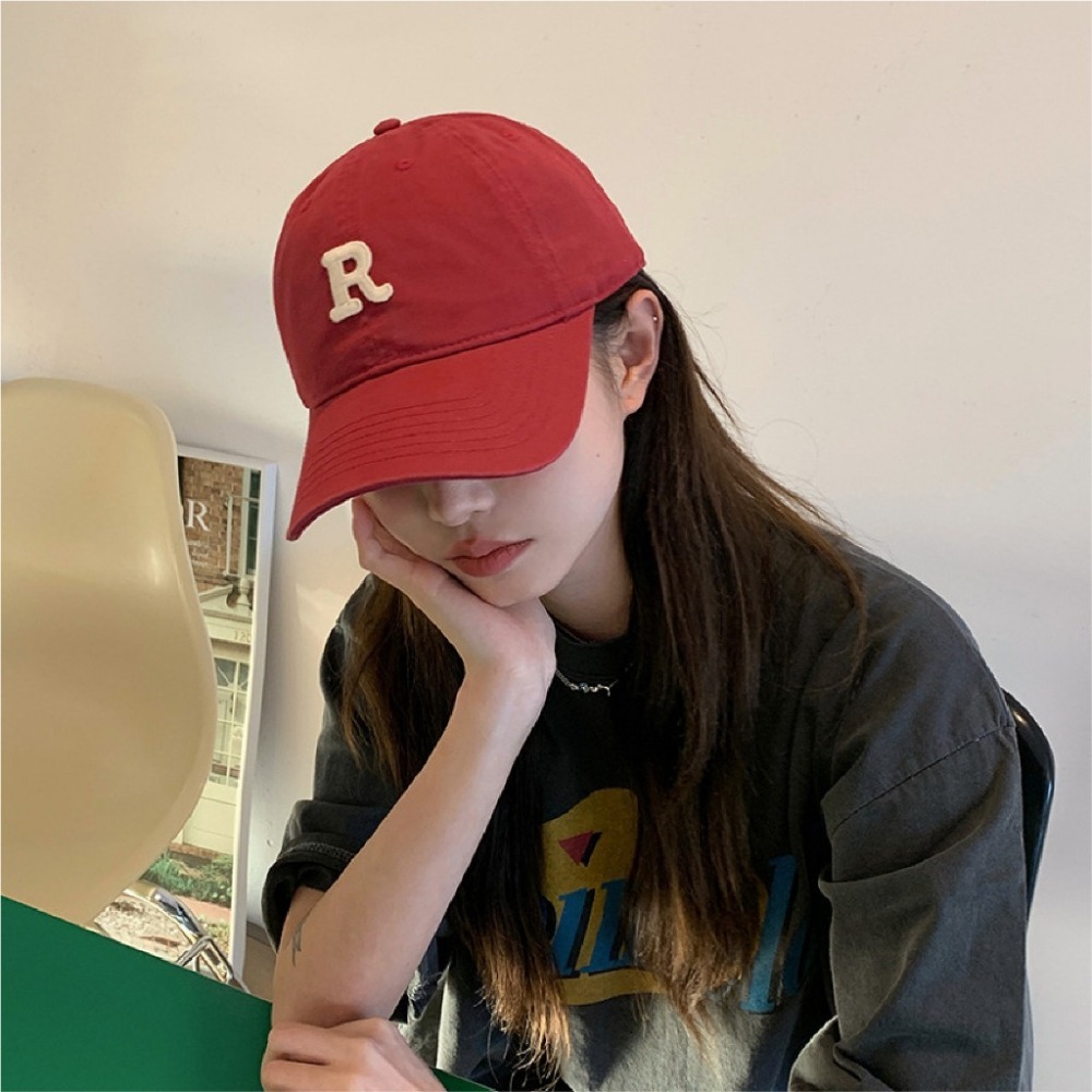 【JDUDS】日系簡約休閒字母鴨舌帽 可調節棒球帽 字母老帽 多款顏色可選-細節圖3