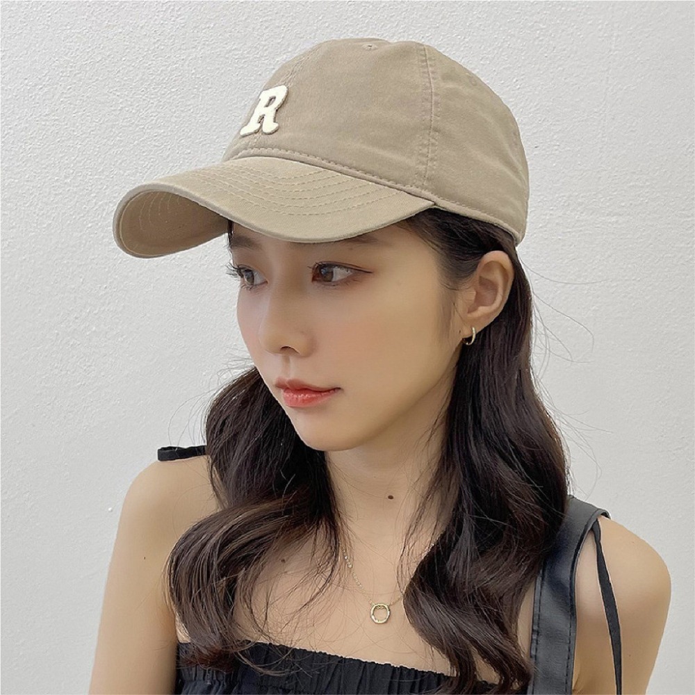 【JDUDS】日系簡約休閒字母鴨舌帽 可調節棒球帽 字母老帽 多款顏色可選-細節圖8