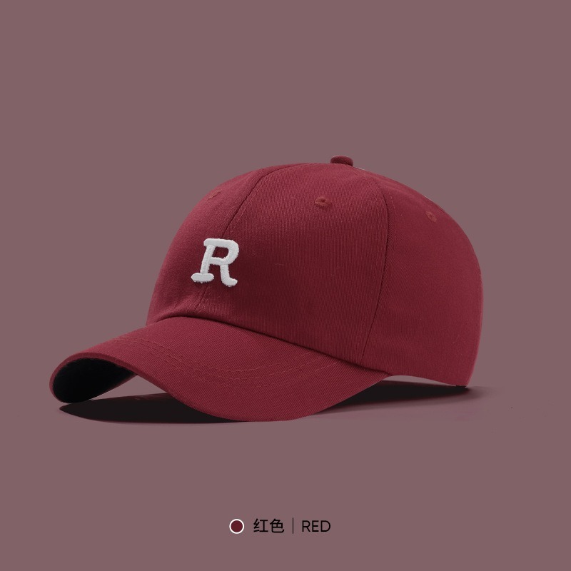 【JDUDS】日系簡約休閒字母鴨舌帽 可調節棒球帽 字母老帽 多款顏色可選-規格圖9