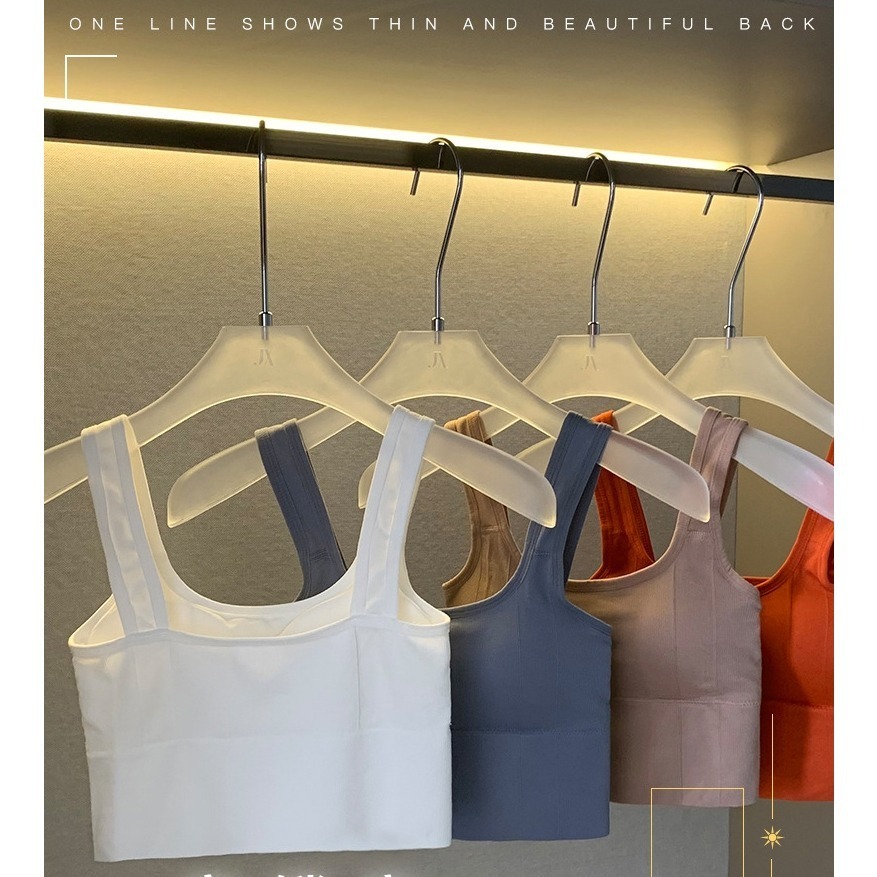 【JDUDS】心機性感大U型美背背心  運動背心 帶胸墊背心 免穿內衣-細節圖3