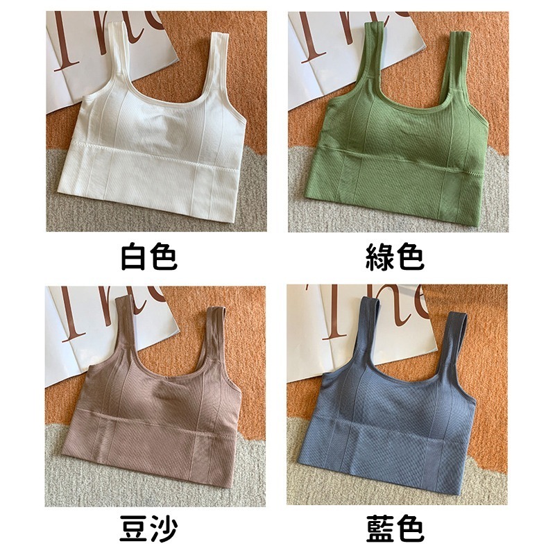 【JDUDS】心機性感大U型美背背心  運動背心 帶胸墊背心 免穿內衣-細節圖7