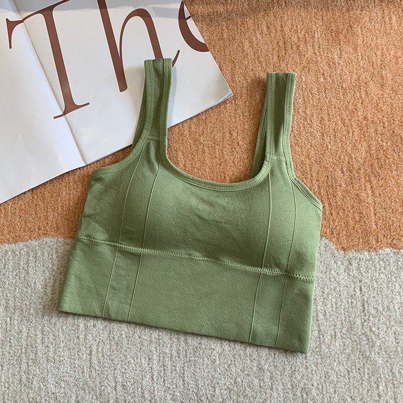 【JDUDS】心機性感大U型美背背心  運動背心 帶胸墊背心 免穿內衣-規格圖9