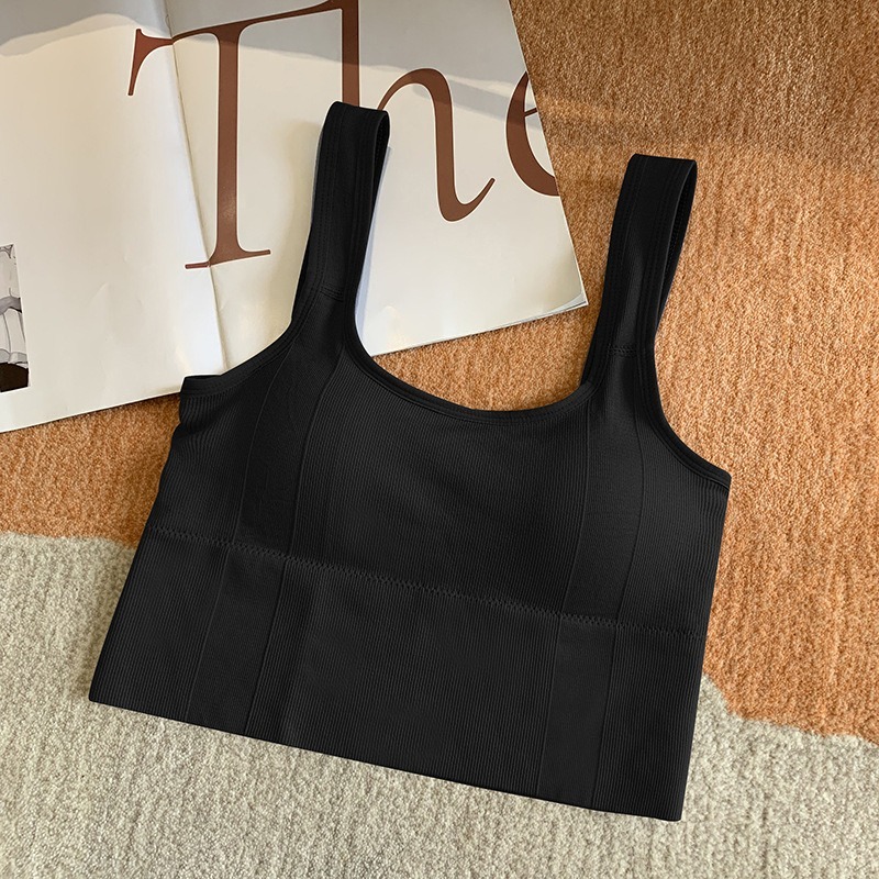 【JDUDS】心機性感大U型美背背心  運動背心 帶胸墊背心 免穿內衣-規格圖9