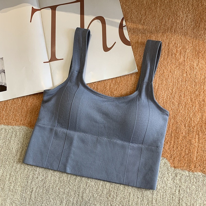 【JDUDS】心機性感大U型美背背心  運動背心 帶胸墊背心 免穿內衣-規格圖9