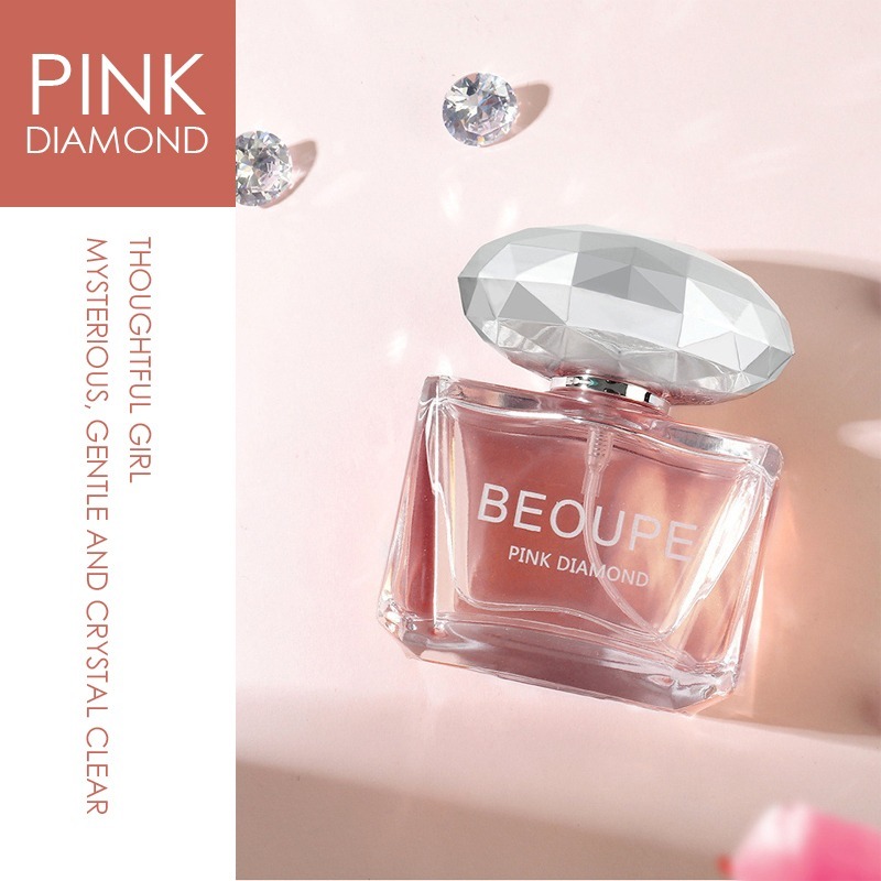 【JDUDS】花香果粉晶鑽香水 晶鑽淡香香水 粉色少女香水 淡香香水-細節圖4