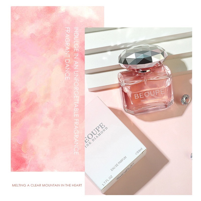 【JDUDS】花香果粉晶鑽香水 晶鑽淡香香水 粉色少女香水 淡香香水-細節圖5