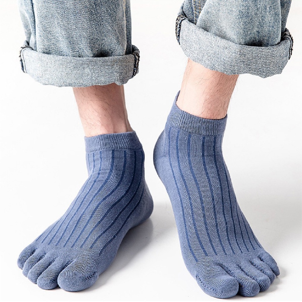 【JDUDS】夏季薄款五指短襪 短筒五指襪 分指襪 素色五指襪 五指踝襪 襪子-細節圖7