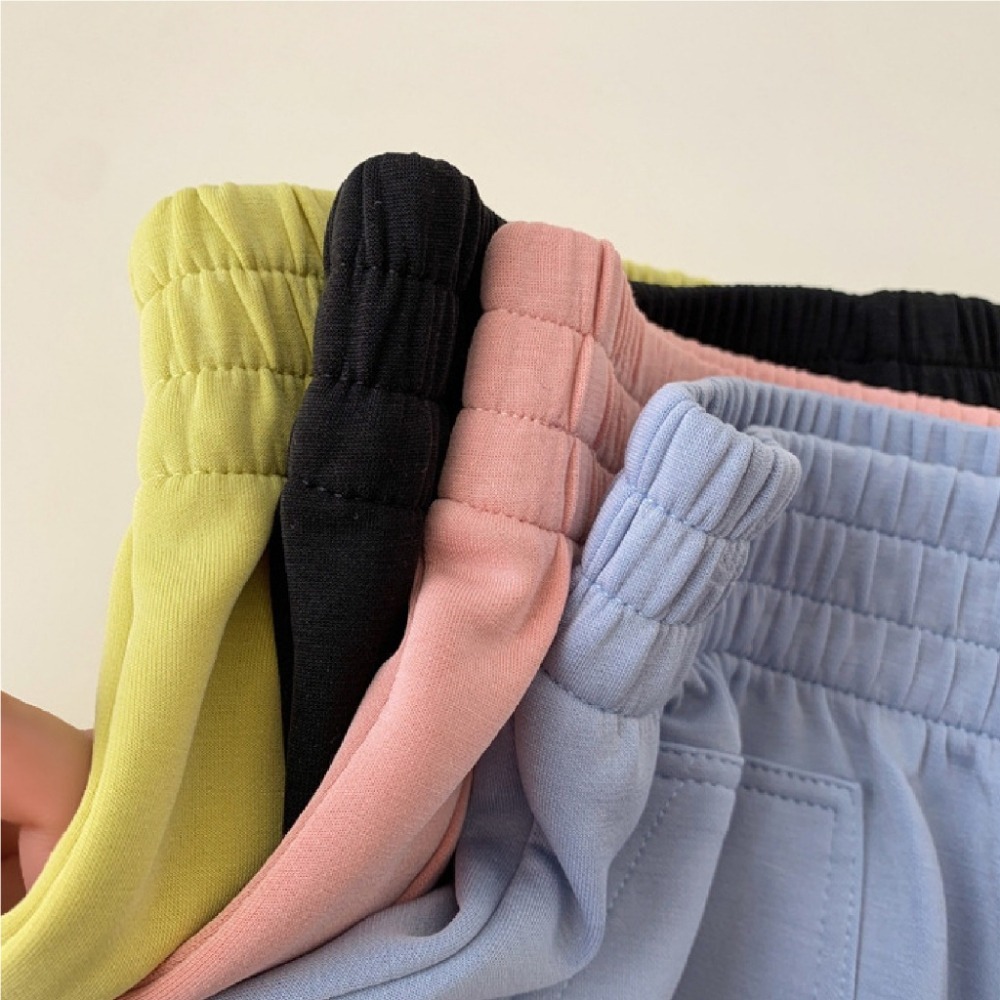 【JDUDS】 絲滑空氣層感 居家闊腿短褲 高腰寬鬆休閒清涼短褲薄款 運動短褲-細節圖2