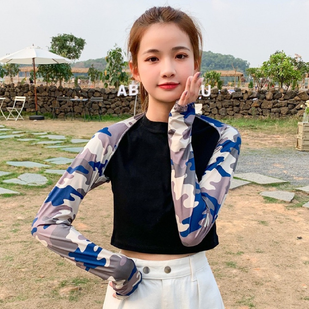 【JDUDS】 防曬披肩 袖套披肩外套 戶外騎行連肩防曬袖套 連肩防曬袖套-細節圖5