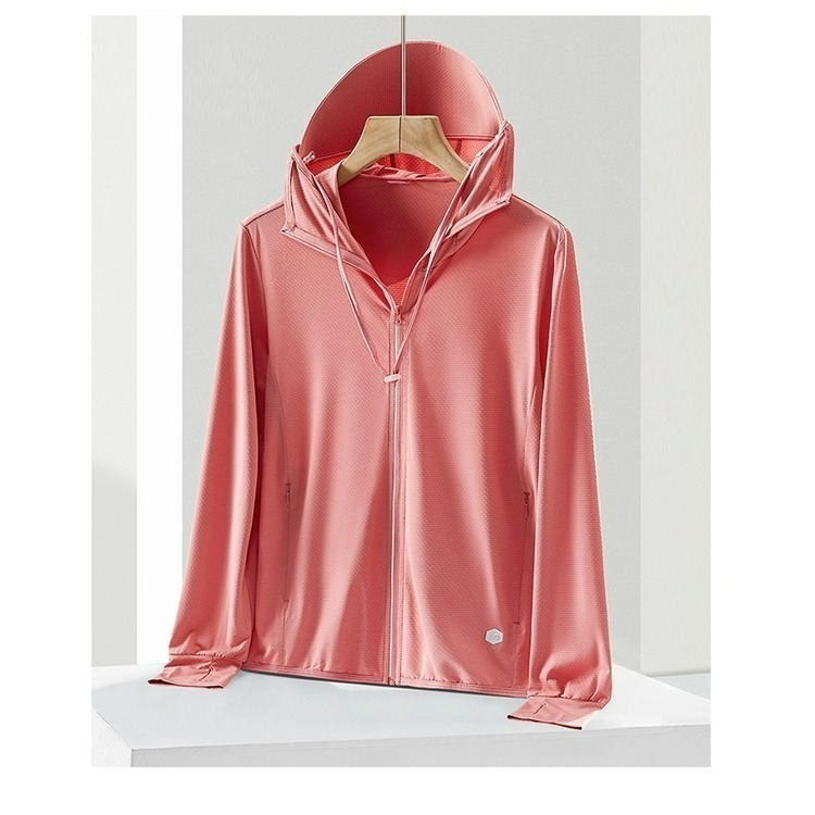 【7-ELEVEN門市團購】男女冰絲涼感防曬外套 外套 防曬外套 遮陽 連帽外套 情侶裝 男外套 女外套 運動外套-細節圖4