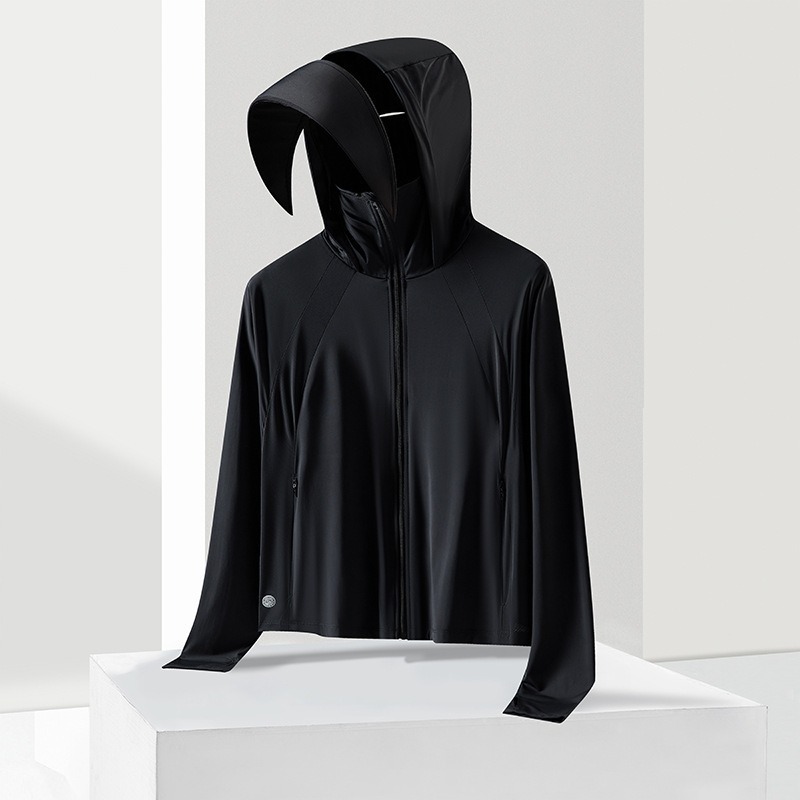 【限時購】男女冰絲涼感防曬外套 外套 防曬外套 遮陽 連帽外套 情侶裝 男外套 女外套 運動外套-規格圖8