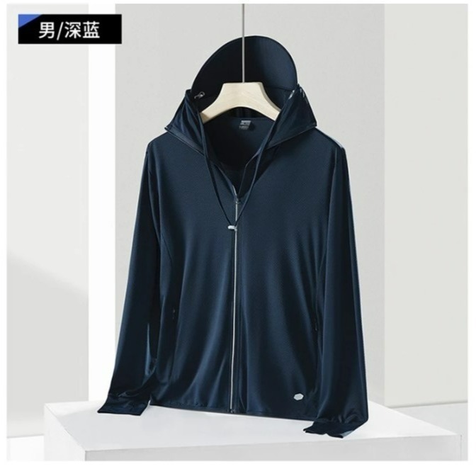【7-ELEVEN門市團購】男女冰絲涼感防曬外套 外套 防曬外套 遮陽 連帽外套 情侶裝 男外套 女外套 運動外套-規格圖8
