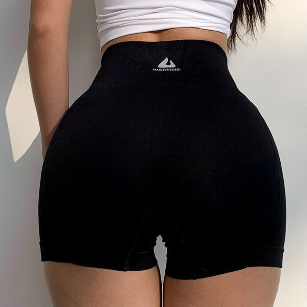 【JDUDS】 收腹彈力提臀紧身防走光速乾瑜珈運動褲 高腰緊身短褲 彈力舒適-細節圖3