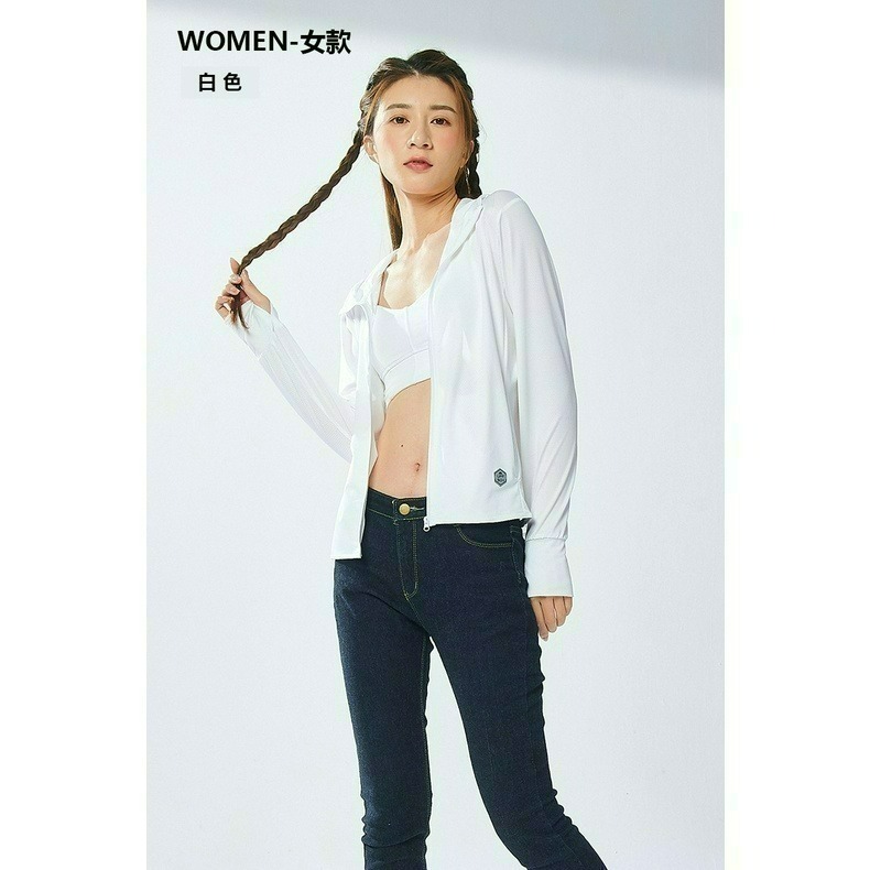 【7-ELEVEN門市團購】男女冰絲涼感防曬外套外套 防曬外套 遮陽 連帽外套 情侶裝 男外套 女外套 運動外套 風衣-細節圖8