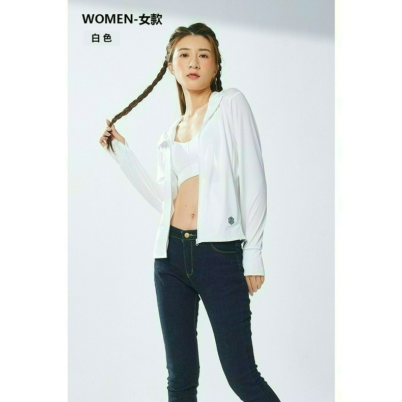 【限時購】男女冰絲涼感防曬外套外套 防曬外套 遮陽 連帽外套 情侶裝 男外套 女外套 運動外套 風衣-細節圖7
