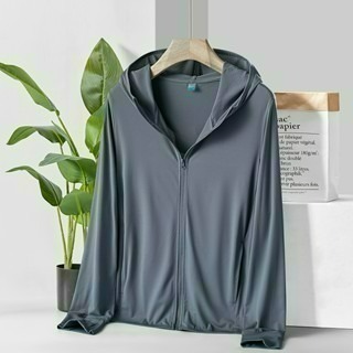 【限時購】男女冰絲涼感防曬外套外套 防曬外套 遮陽 連帽外套 情侶裝 男外套 女外套 運動外套 風衣-規格圖9