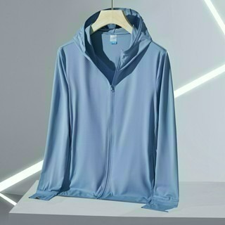 【限時購】男女冰絲涼感防曬外套外套 防曬外套 遮陽 連帽外套 情侶裝 男外套 女外套 運動外套 風衣-規格圖9