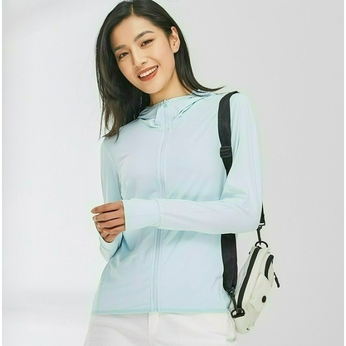 【限時購】男女冰絲涼感防曬外套外套 防曬外套 遮陽 連帽外套 情侶裝 男外套 女外套 運動外套 風衣-規格圖10