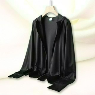 【限時購】男女冰絲涼感防曬外套外套 防曬外套 遮陽 連帽外套 情侶裝 男外套 女外套 運動外套 風衣-規格圖9