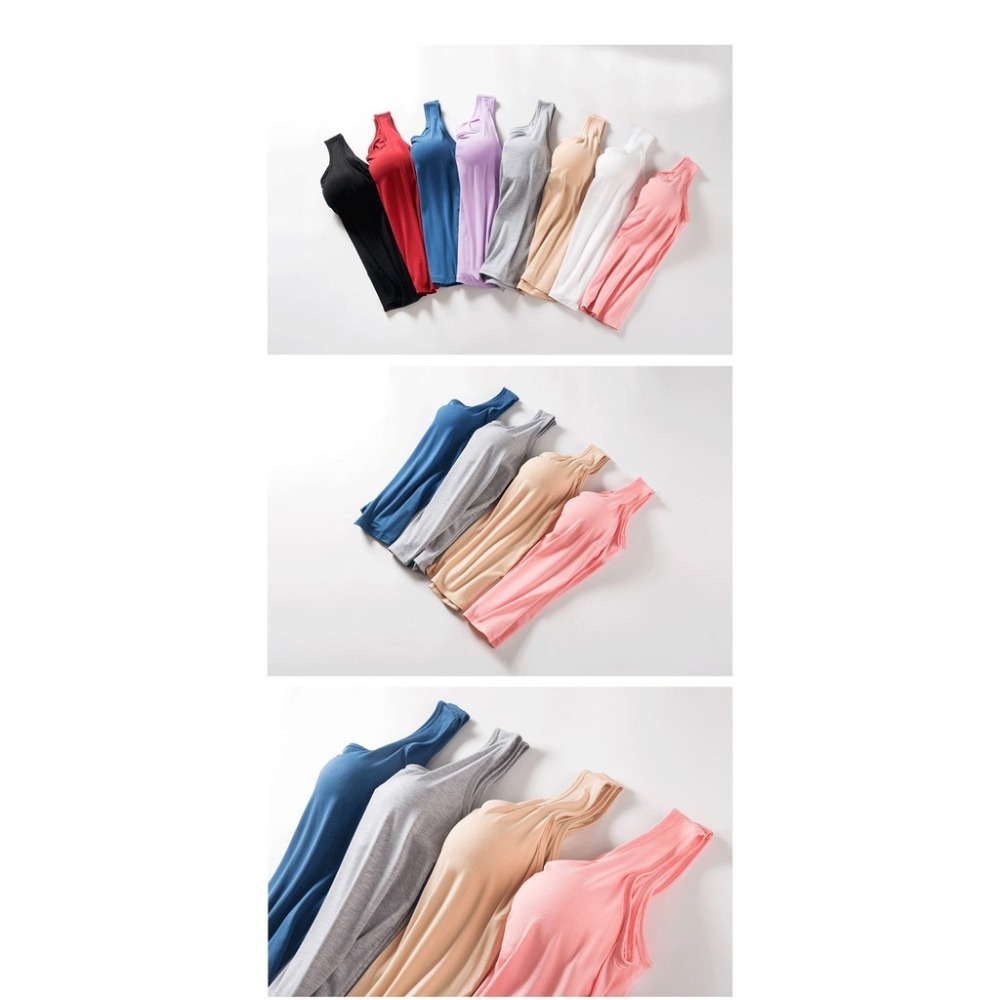 【JDUDS】寬肩背心 免穿內衣 莫代爾 BAR 升級版 無鋼圈 一體成型 吸濕 排汗 透氣 涼感 內搭 運動背心 睡衣-細節圖7