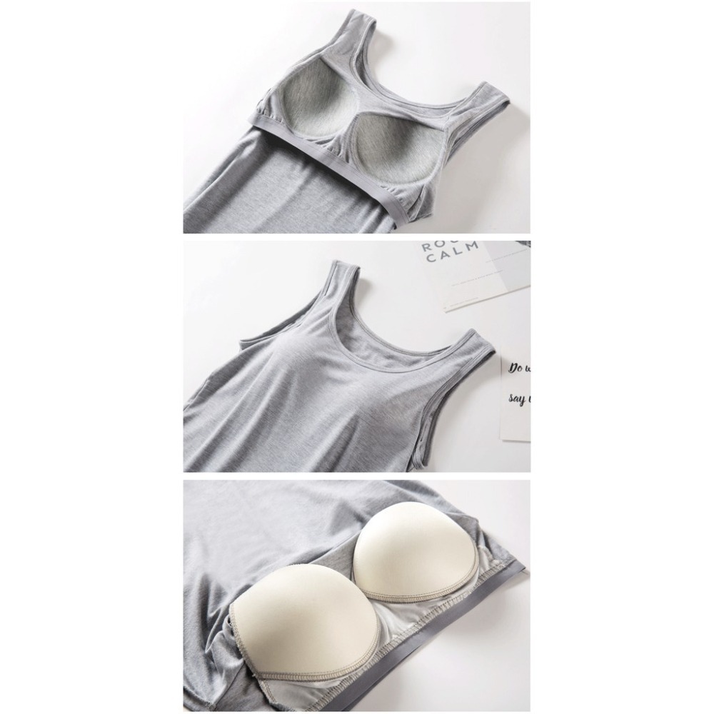 【JDUDS】寬肩背心 免穿內衣 莫代爾 BAR 升級版 無鋼圈 一體成型 吸濕 排汗 透氣 涼感 內搭 運動背心 睡衣-細節圖8