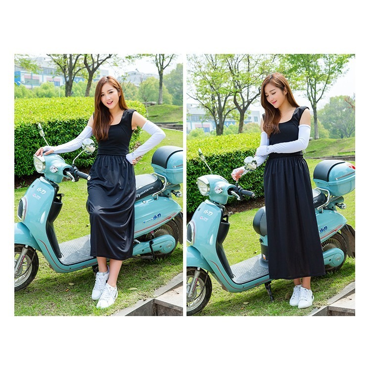 【JDUDS】防曬裙 透氣/防紫外線/防曬 遮陽裙 一片裙 機車裙 防走光裙-細節圖3