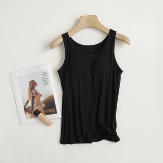 【JDUDS】 附胸墊無鋼圈吊帶瑜珈打底背心 舒適內搭居家bra top  夏季吊帶背心-規格圖10