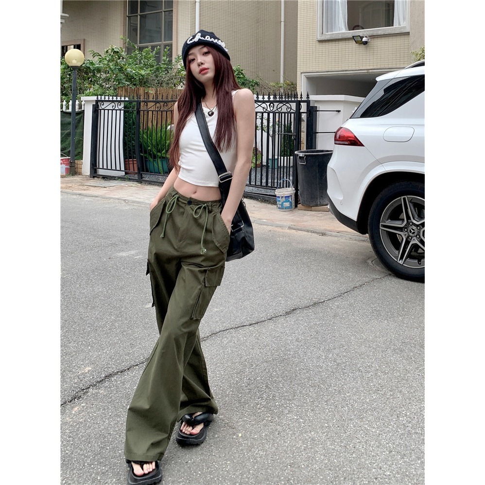 【JDUDS】 ins風韓版辣妹小吊帶背心 無袖圓領固定胸墊背心 設計露背背心 螺紋背心一體式bra-細節圖4