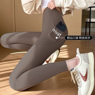 【JDUDS】 有口袋瑜珈鯊魚褲 薄款提臀收腹 彈力貼身 舒適運度褲 裸感舒適顯瘦 瑜珈褲 內搭P0063/P0094-規格圖8