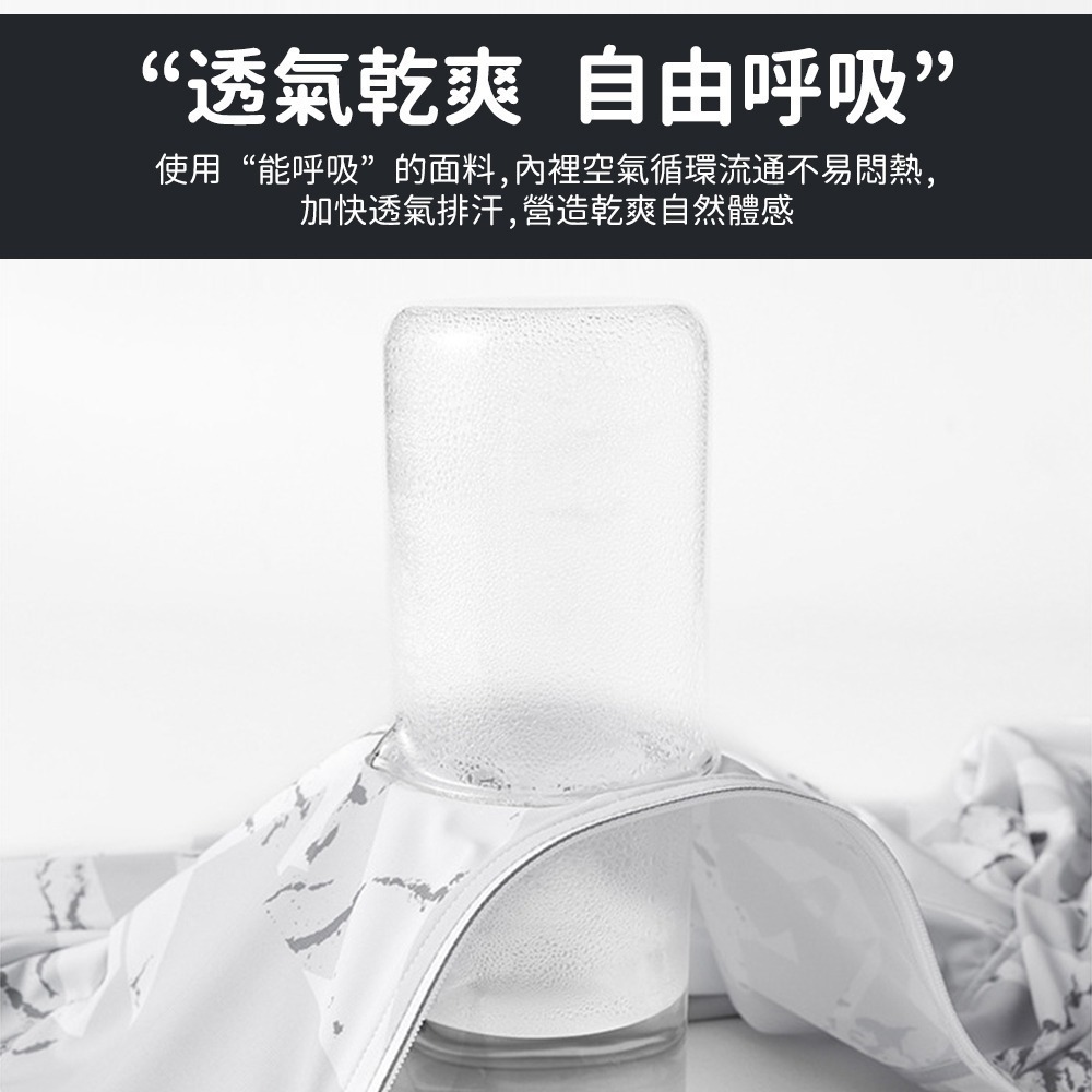 【JDUDS】冰感輕薄防曬外套 透氣彈性防曬外套 幾何迷彩運動防曬外套 情侶防曬外套  防曬外套 冰絲外套-細節圖3