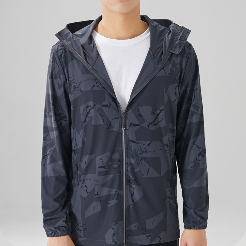 【JDUDS】冰感輕薄防曬外套 透氣彈性防曬外套 幾何迷彩運動防曬外套 情侶防曬外套  防曬外套 冰絲外套-細節圖6