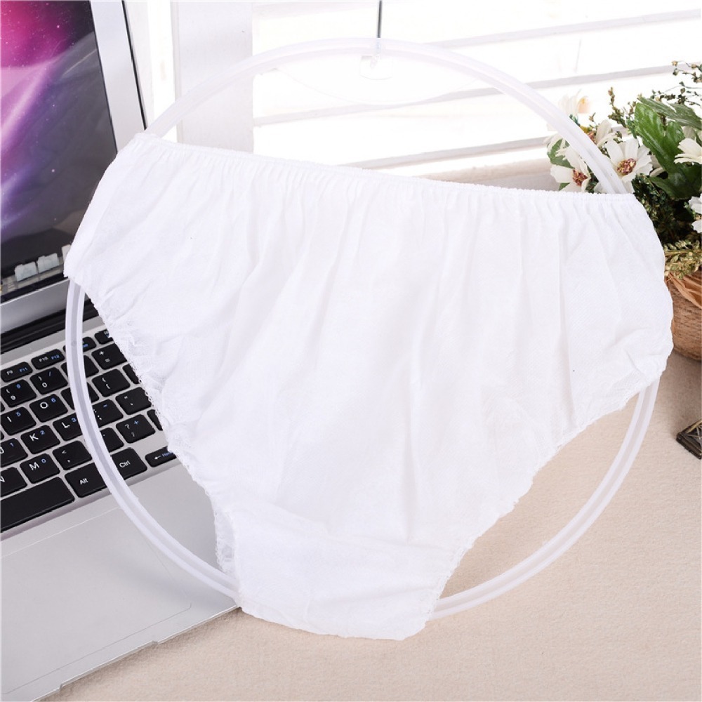 【JDUDS】 一次性免洗內褲 免洗褲 一次性內褲 拋棄式內褲 旅行出差 獨立包裝 美容按摩 紙內褲 生理褲 月子褲-細節圖2