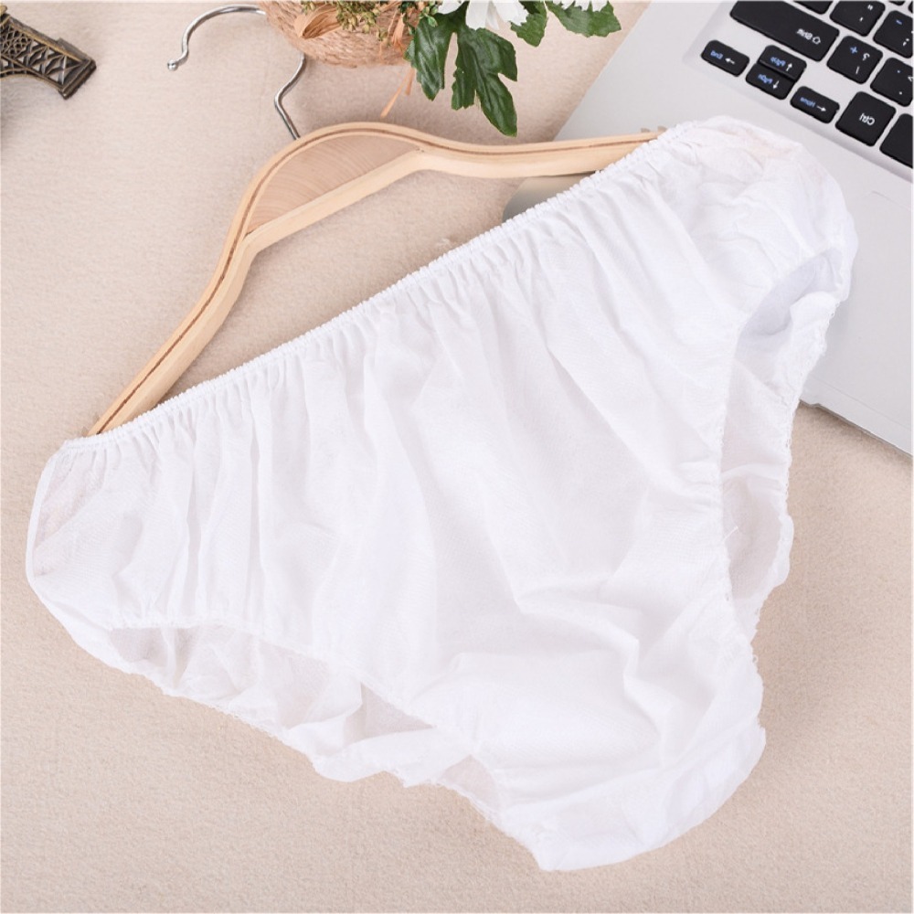 【JDUDS】 一次性免洗內褲 免洗褲 一次性內褲 拋棄式內褲 旅行出差 獨立包裝 美容按摩 紙內褲 生理褲 月子褲-細節圖3