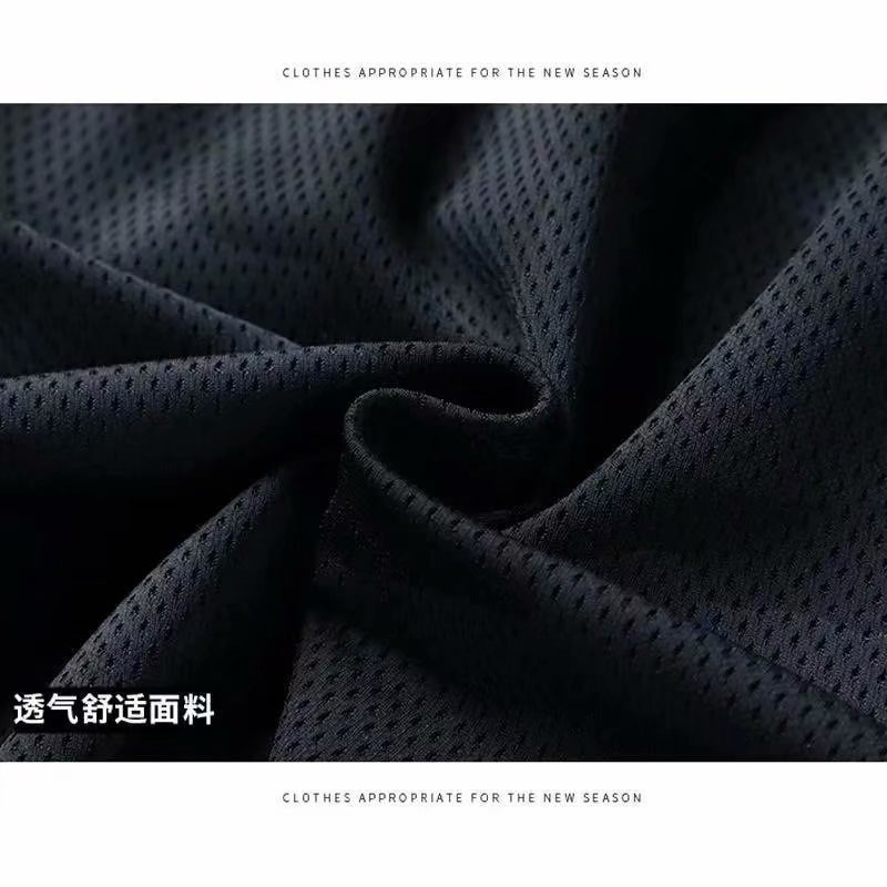 【JDUDS】男版 透氣五分褲 網眼運動短褲 男寬鬆薄款休閒五分褲 透氣舒適 沙灘短褲 籃球褲 居家運動褲 休閒褲-細節圖2